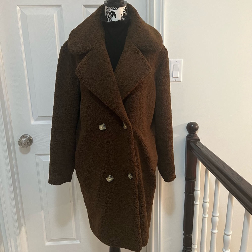 Brown coat